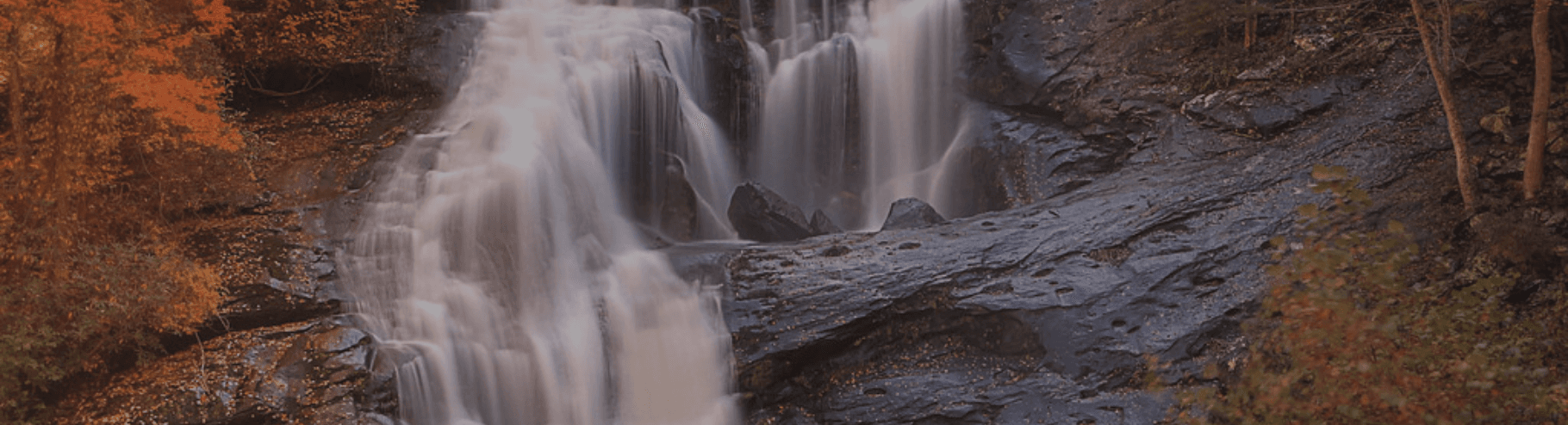 Scenic Tennessee waterfall